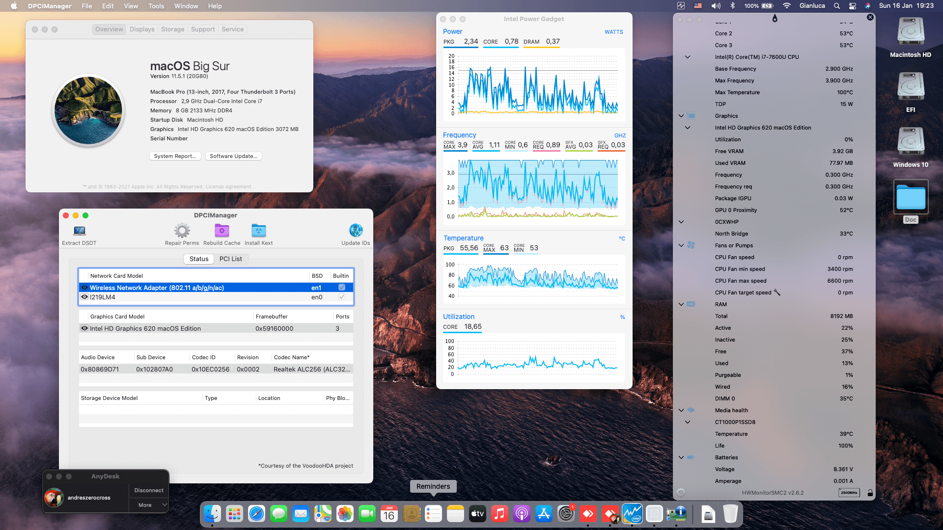 Dell Latitude E7480 3rd [KabyLake   Intel HD 620 + I2C]   OpenCore 1